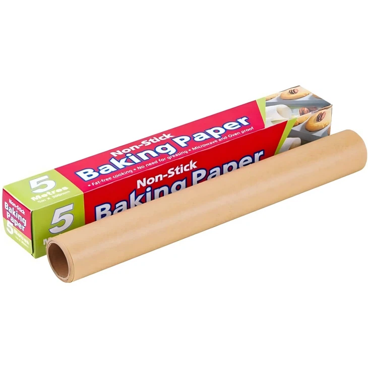 Unbleached Silicone Baking Paper Roll